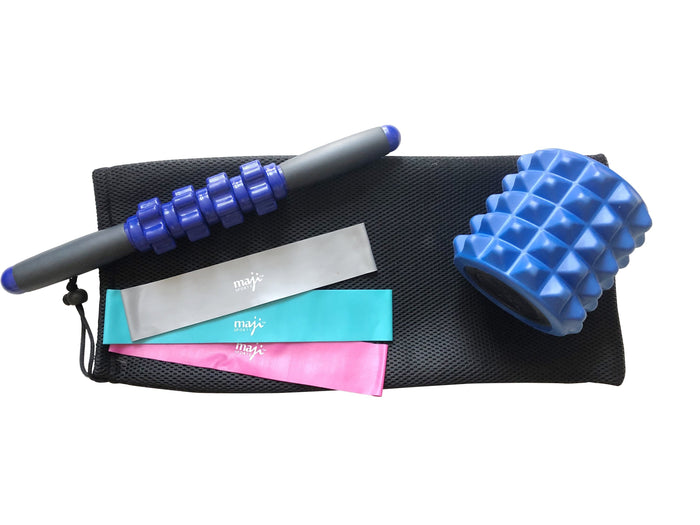 Stylin' Merchant Fitness Bundle: Recovery, Resistance Bands| Gym Gear, Yoga Mat, Workout Clothes