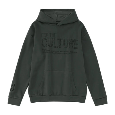 Culture Woman Clothing Winter Casual Oversize Hooded Sweatshirt Jacket