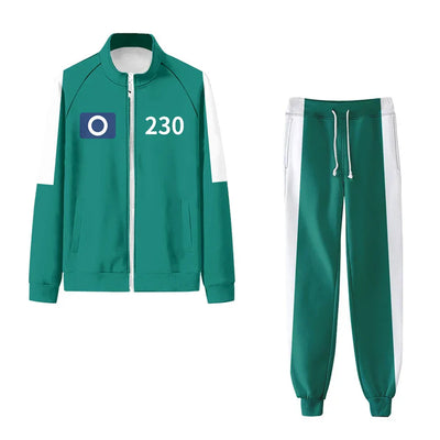 Game Cosplay Costume - Calamari Player Korea Hoodie Tracksuit Outfits