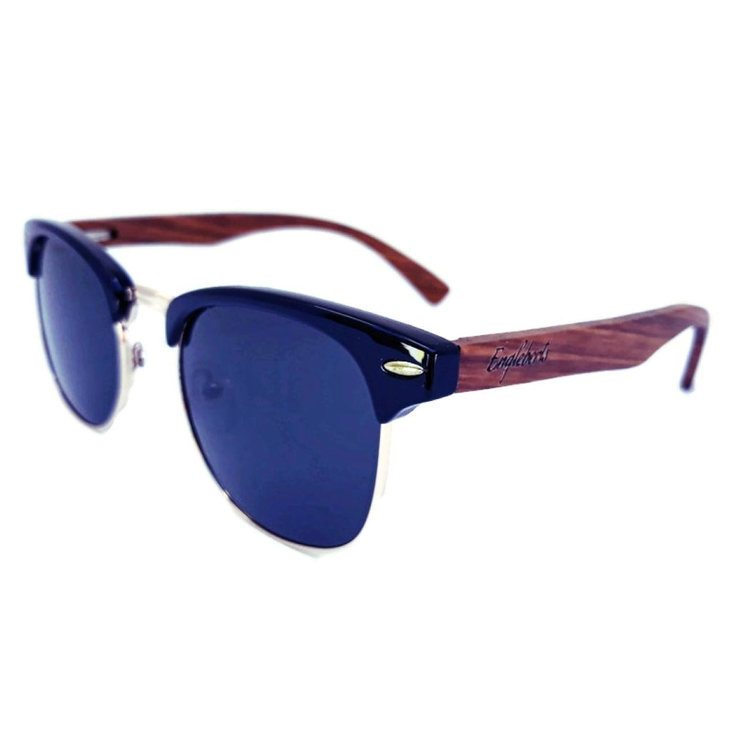 Stylin' Merchant: Polarized Real Walnut Wood Sunglasses - Oversized, Aviators, Round, Retro