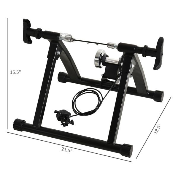 Stylin' Merchant Magnetic Bike Trainer - 5 Level Resistance | Gym Gear