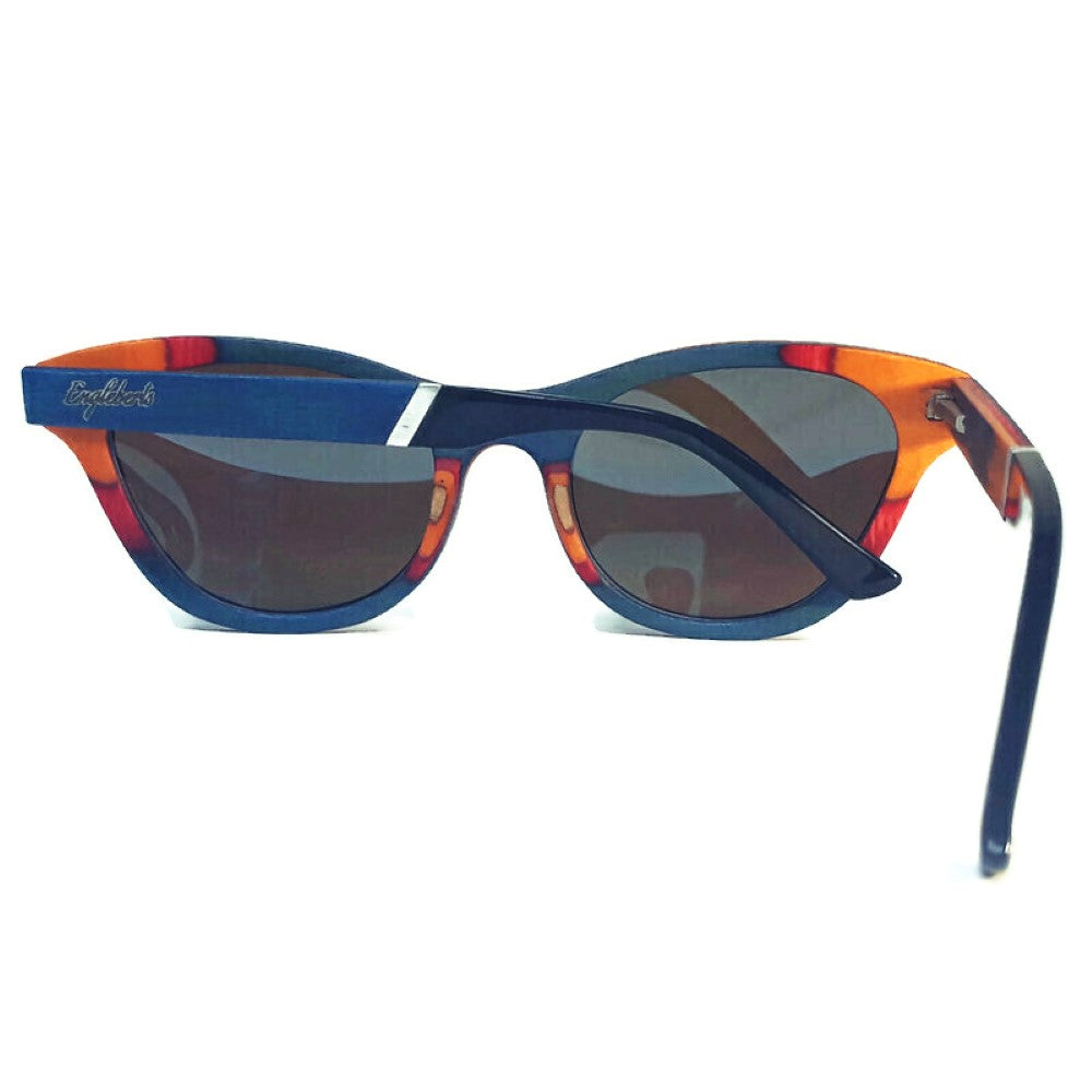 Retro Oversized Beach Bound Skateboard Wood and Acetate Sunglasses, Polarized - Aviators, Wayfarers, Round, and More!